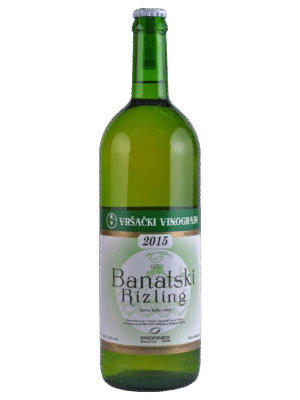 Banatski Rizling belo vino 1L