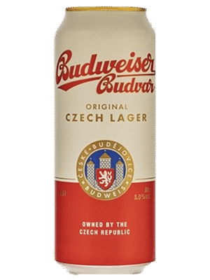 Budweiser pivo 0.5L