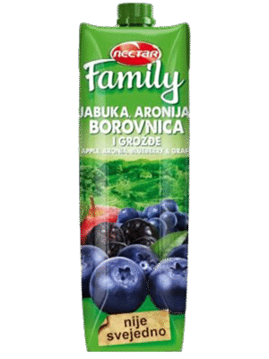 Nectar Family borovnica 1.5L