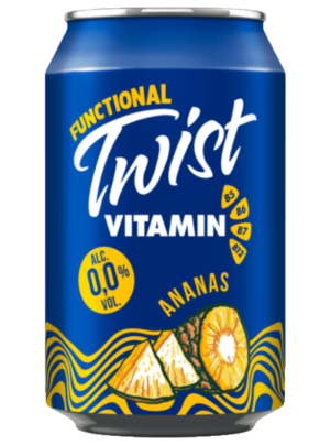 Twist ananas 0% 0,33L